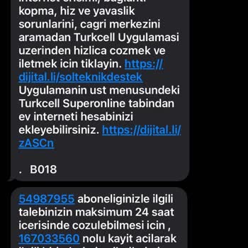 Superonline Turkcell Ev İnterneti Kopması Konusunda Kimse Yardımcı Olmuyor