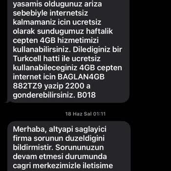 Superonline Turkcell Ev İnterneti Kopması Konusunda Kimse Yardımcı Olmuyor