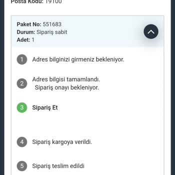 Şok Market Ürünümü Kargolamadı