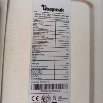 Baymak Klimanın Fahiş Arızası