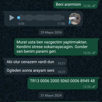 İzmir Aras Mobilya Aras Mobilya Torbalı İş Yapmıyor Ve Avansı Geri Ödemiyor!