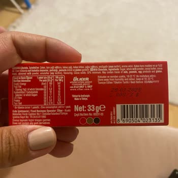 Ülker Bozuk Çikolata 🍫