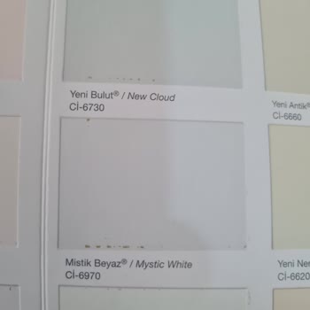 Polisan Mistik Beyazı Mistik Mavi Renkte