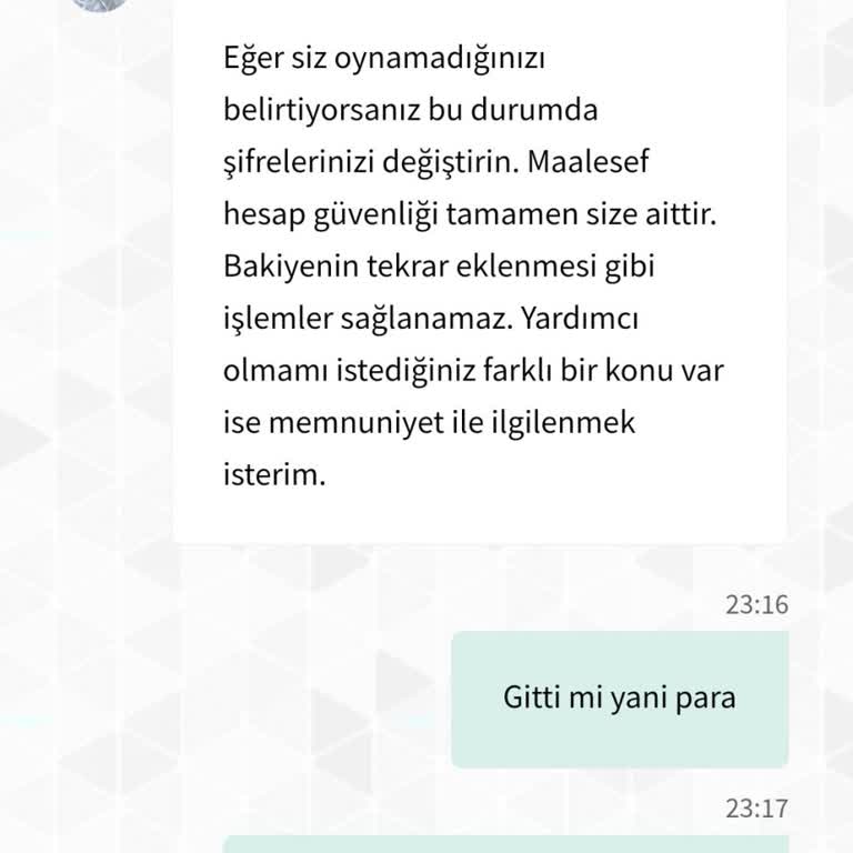 Sahabet Paranız Güvende Değil...