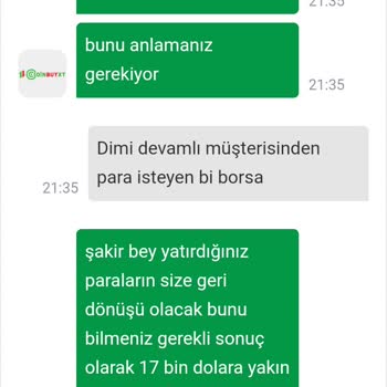 Coinbuyxt Borsası Paramı Vermiyor