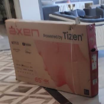 Trendyol Mağduriyeti Hasarlı Televizyon Gönderildi