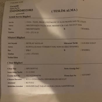 Philips TV Garanti Süresinde Aynı Arızanın 3. Kez Tekrarlanması