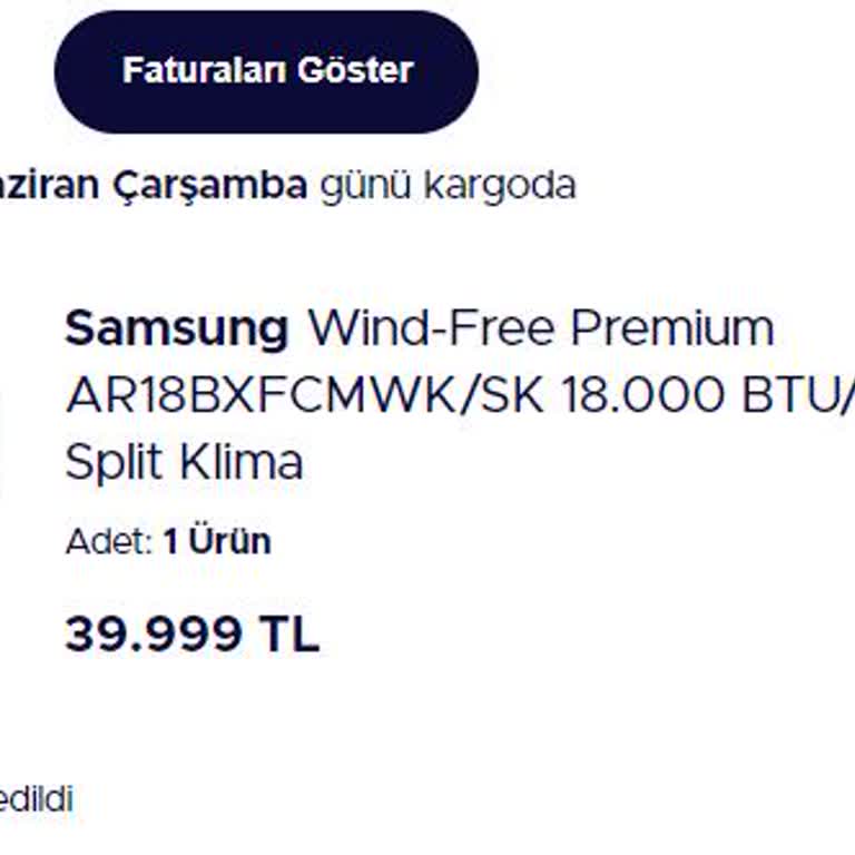 İstanbul/Kartal 7 İş Gününe Rağmen Samsung Klima Montajını Yapılmaması