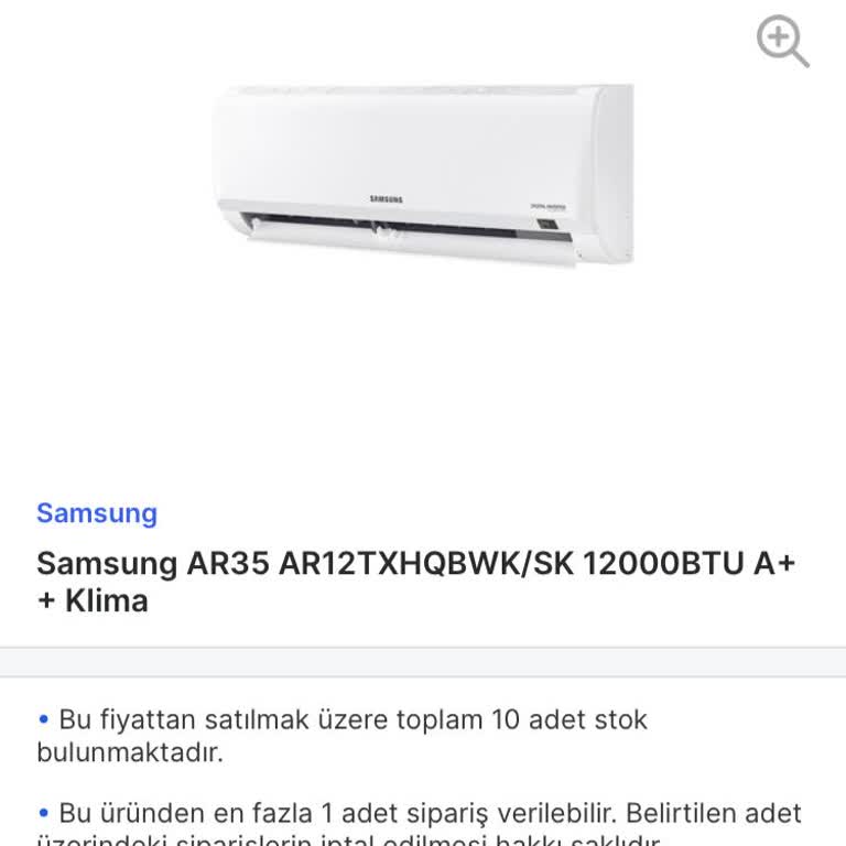 Samsung Klima Servise Gelmiyor