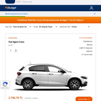 Budget (budget.com.tr) %40 İndirim Aldatması