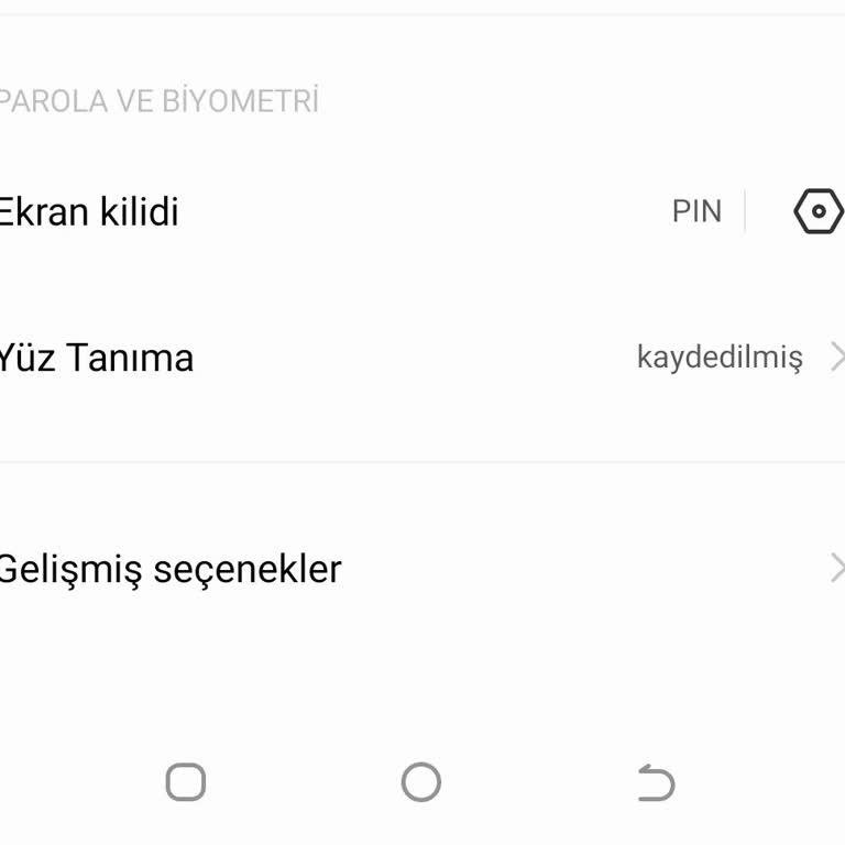 Tecno Mobile Parmak İzi Kayboldu