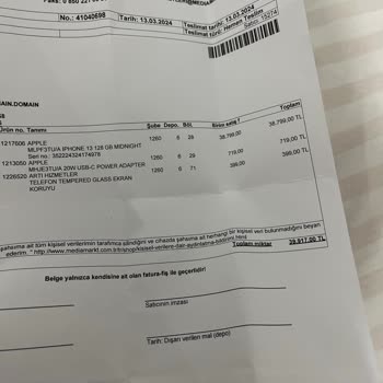 iPhone Arızalı Ürünü Perte Çıkarttılar