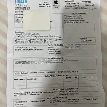 iPhone Arızalı Ürünü Perte Çıkarttılar