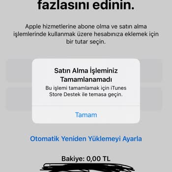 İPhone 15 Pro Max Satın Alma İşleminiz Tamamlanamadı Ödeme Sorunu