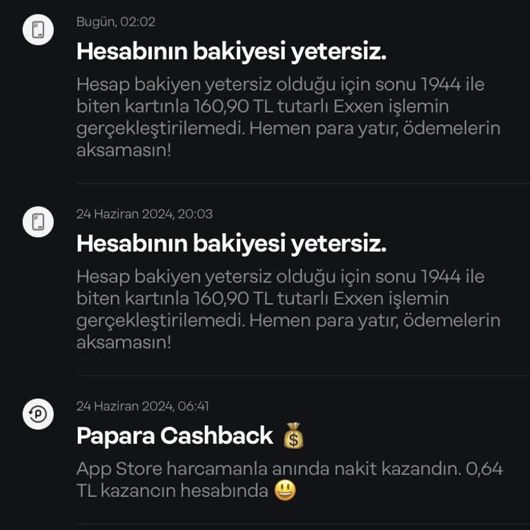Exxen Para Çekme Sorunu