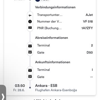AJet VF518 Flugausfall und unerwartete Kosten durch Ersatzflug