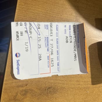 Sunexpress İle 10 Saatlik Rötar Ve İlgisizlik Mağduriyeti