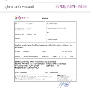 Exxen Üyelik İptali Ve Ücret İadesi