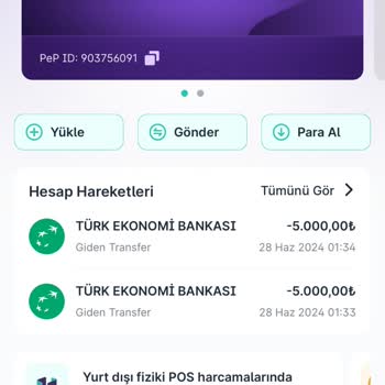 Pep Para Hizmetleri İnsanları Mağdur Ediyor!