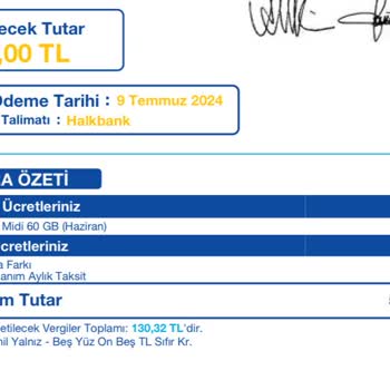 Turkcell Tarife Değişikliğinde Uğradığımız Mağduriyet