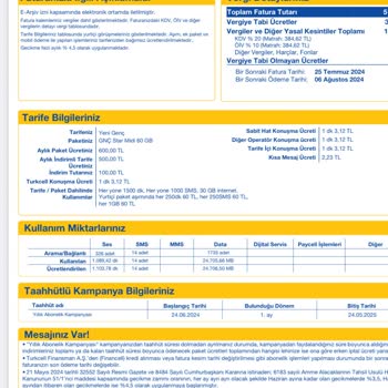 Turkcell Tarife Değişikliğinde Uğradığımız Mağduriyet