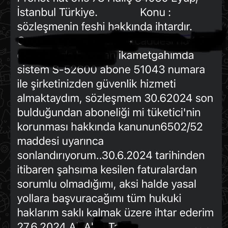 Pronet Abonelik İptal Talebinin İşleme Alınmamak İçin Oyalama