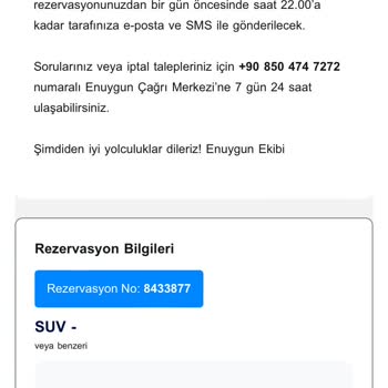 En Uygun Üzerinden Ayarladığım Transfer Gelmedi