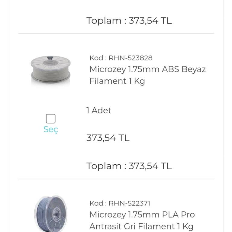 Microzey.com Filament Kırılması