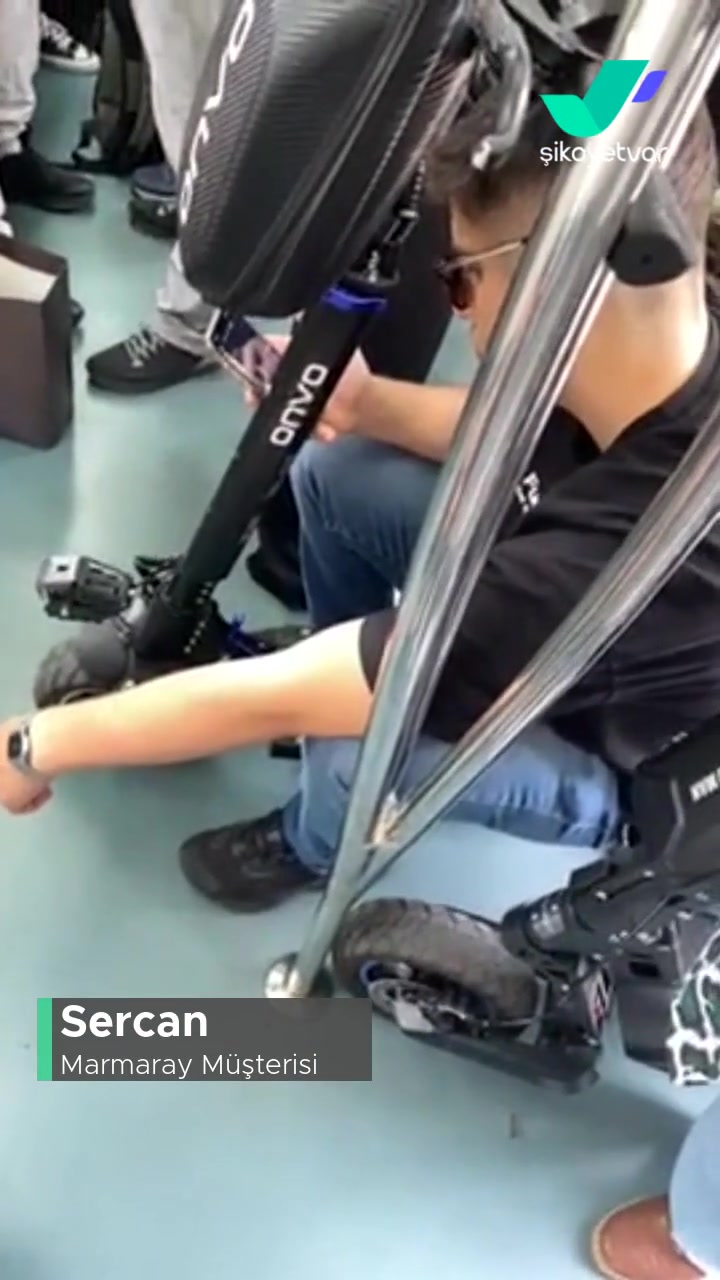 Marmaray Scooter Bisiklet Yasaklansın! videonun kapak resmi