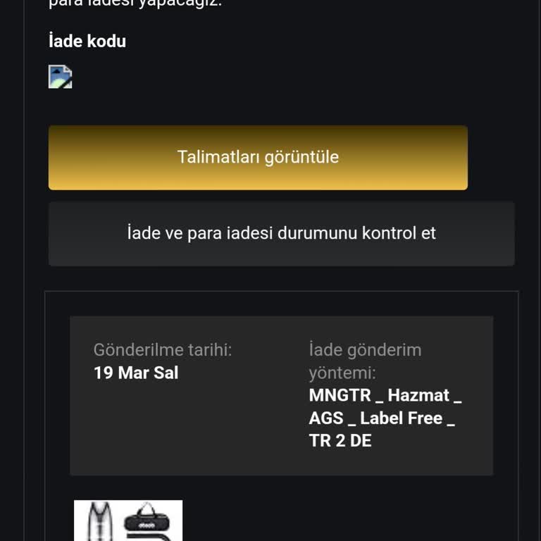 Amazon Para İade Edilmemesi