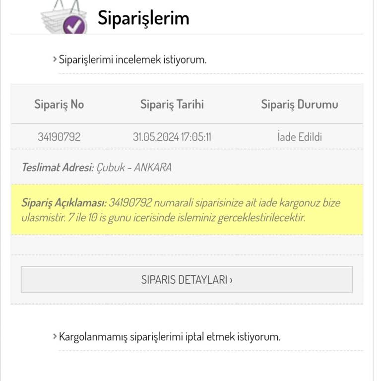 Sefamerve Ücret İadesi Mağduriyeti Yaşıyorum