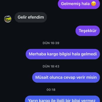 Bebe.car.shop Aldığım Akülü Motorun Kargo Bilgisi Paylaşılmadı