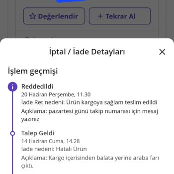 N11 Yanlış Ürün Gönderimi Ve İade Sürecinde Sorunlar