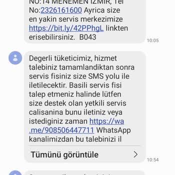Samsung Yetkili Servis Gelmiyor