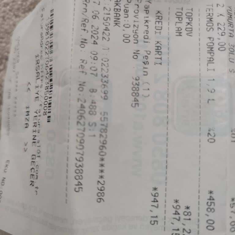 Dikili Terminal A101 İade Sorunu