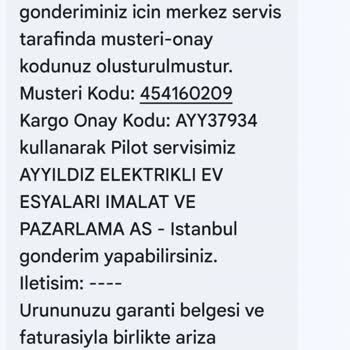 Goldmaster Pişmanlık Garanti Belgem Var Kusurum Yok 7900 TL Bir Kablo