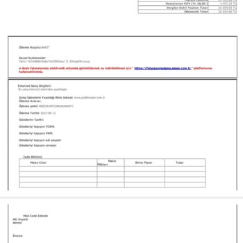 Goldmaster Pişmanlık Garanti Belgem Var Kusurum Yok 7900 TL Bir Kablo