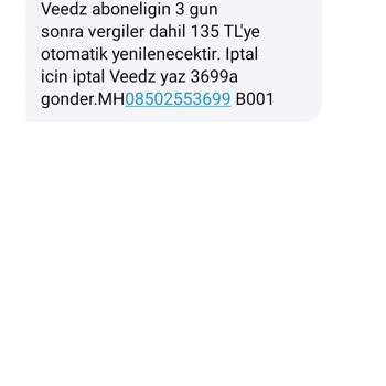 Türk Telekom Veedz Aboneliği İptal Ve Ücret İadesi