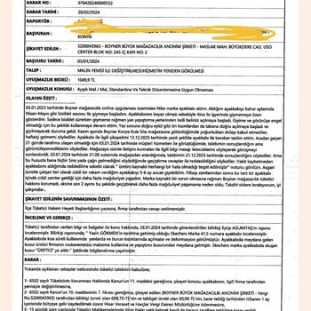 Boyner Mağazacılık İlgisizliği Ve Mağduriyeti