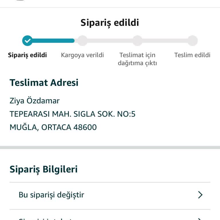 Amazon Yola Çıkamayan Kargo