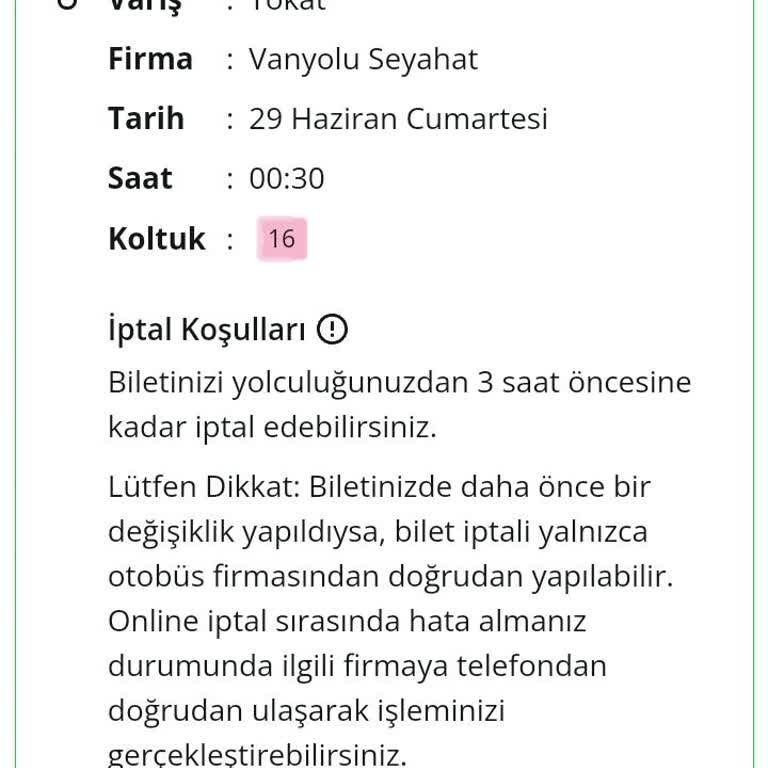 Enuygun.com Bilet İptal Şikayeti