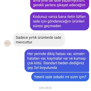 Qarmacha Hatalı Ürün Gönderiyor