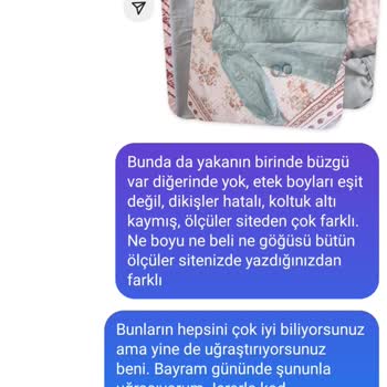 Qarmacha Hatalı Ürün Gönderiyor