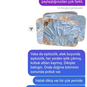Qarmacha Hatalı Ürün Gönderiyor