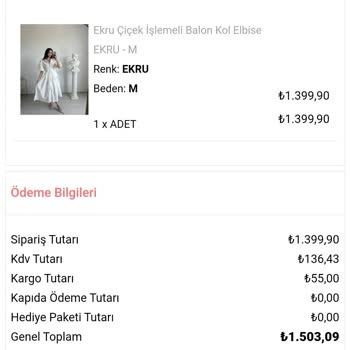 Bade Butik Taksitli İadede Eksik Ücret Yatırdı