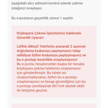 BTCTURK Den Binance'ye Param Gelmedi