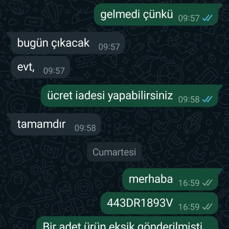 Butikponcik.com Eksik Gönderilen Ürün İçin Para İadesi Yapmıyor.