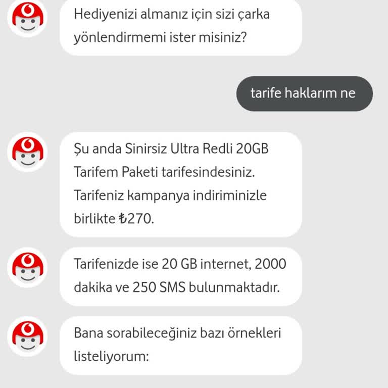 Vodafone Sınırsız Paketler İnternetimden Yiyor