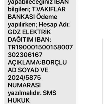 Gdz Elektrik Dağıtım Aş Ödemesi Yapılan İcra Dosyası Hakkında