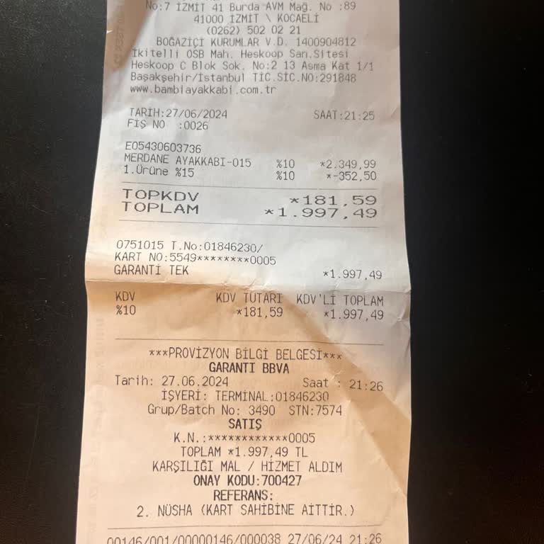 Bambi Ayakkabı Yasal Hak İhlali Yaparak İade Almıyor!